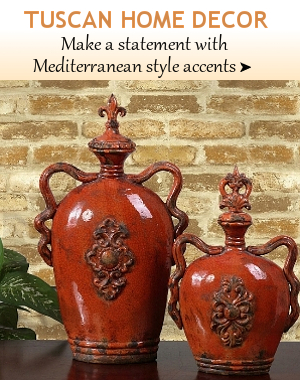 tuscan decor italian pottery