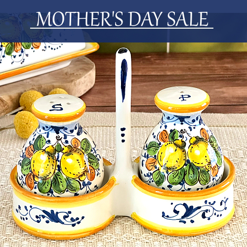 Italian Pottery Tuscan Decor Memorial Day Sale | BellaSoleil.com Since 1996