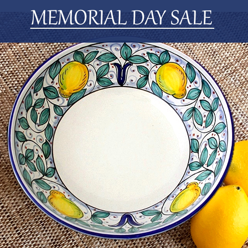 Italian Pottery Tuscan Decor Memorial Day Sale | BellaSoleil.com Since 1996