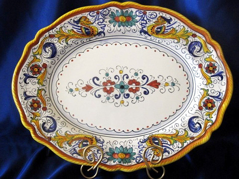 Deruta Raffaellesco Serving Platter
