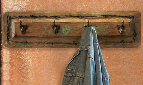Rustic Coat Rack