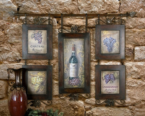 Hanging Wine Oil Tapestry