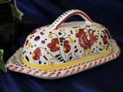 Deruta Orvieto Butter Dish