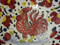 Gallo Rooster Bowl, Gallo Rooster Serving Bowl, Deruta Orvieto Bowl