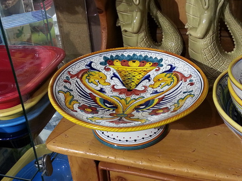 Deruta Fruit Bowl