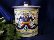 Deruta Ricco Biscotti Jar