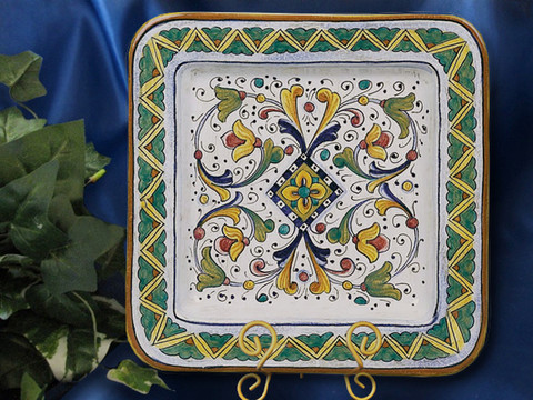 Deruta Geometrico Plate