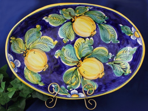 Italian Lemon Serving Platter