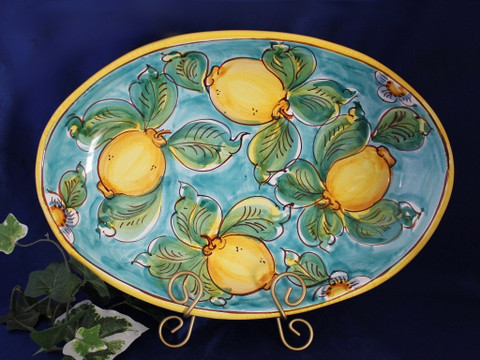 Sicilian Lemon Serving Platter