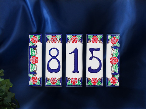 Italian House Numbers