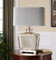 Tuscan Lamp, Mercury Glass Lamp, Molinara Mercury Glass Lamp