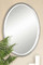 Sherise Beaded Oval Mirror