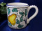 Deruta Pears Coffee Cup, Deruta Coffee Cup, Deruta Coffee Mug