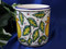 Deruta Pomegranates Coffee Cup, Deruta Coffee Cup, Deruta Coffee Mug