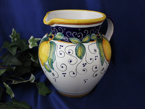 Deruta Lemon Pitcher
