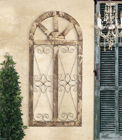 Tuscan Window Wall Grille