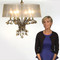 Alenya 4 Lt. Chandelier, Tuscan Chandelier, Mediterranean Style Chandelier