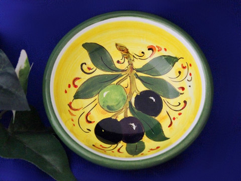 Tuscan Olives Olive Oil Dipping Bowl