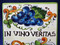Italian Wall Tile, Italian Proverb Tile, In Vino Veritas, In Wine There Is Truth