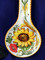 Tuscan Sunflowers Poppies Ladybugs Spoon Rest