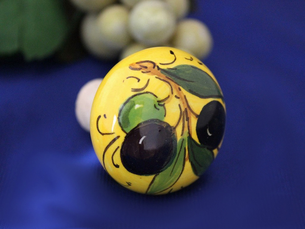 Bellasoleil Com Tuscany Olives Wine Stopper Yellow