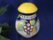 Deruta Lemons Grapes Cheese Shaker, Ceramic Cheese Shaker Handmade in Italy