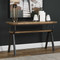 Reclaimed Wood and Iron Console Table, Domini Console Table