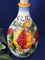 Tuscan Pomegranates Poppies Olive Oil Bottle