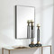 Sofia Rectangular Mirror Black