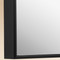 Sofia Rectangular Mirror Black