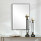 Sofia Rectangular Mirror Black