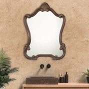 Cameo Scroll Mirror