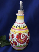Orvieto Olive Oil Bottle, Gallo Rooster Olive Oil Bottle
