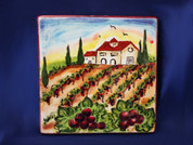 Italian Ceramic Wall Tile,  Italian First Stone, Tuscany Landscape Tile