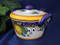 Deruta Tuscan Lemons Cheese Bowl, Deruta Tuscan Lemons Sugar Bowl