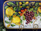 Tuscan Lemons Grapes Serving Platter