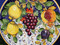 Tuscan Lemons Grapes Fruit Serving Platter