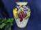 Tuscany Lemons Grapes Fruit Vase