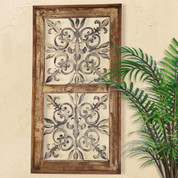 Tuscan Wall Grille, Fleur De Lis Wall Grille