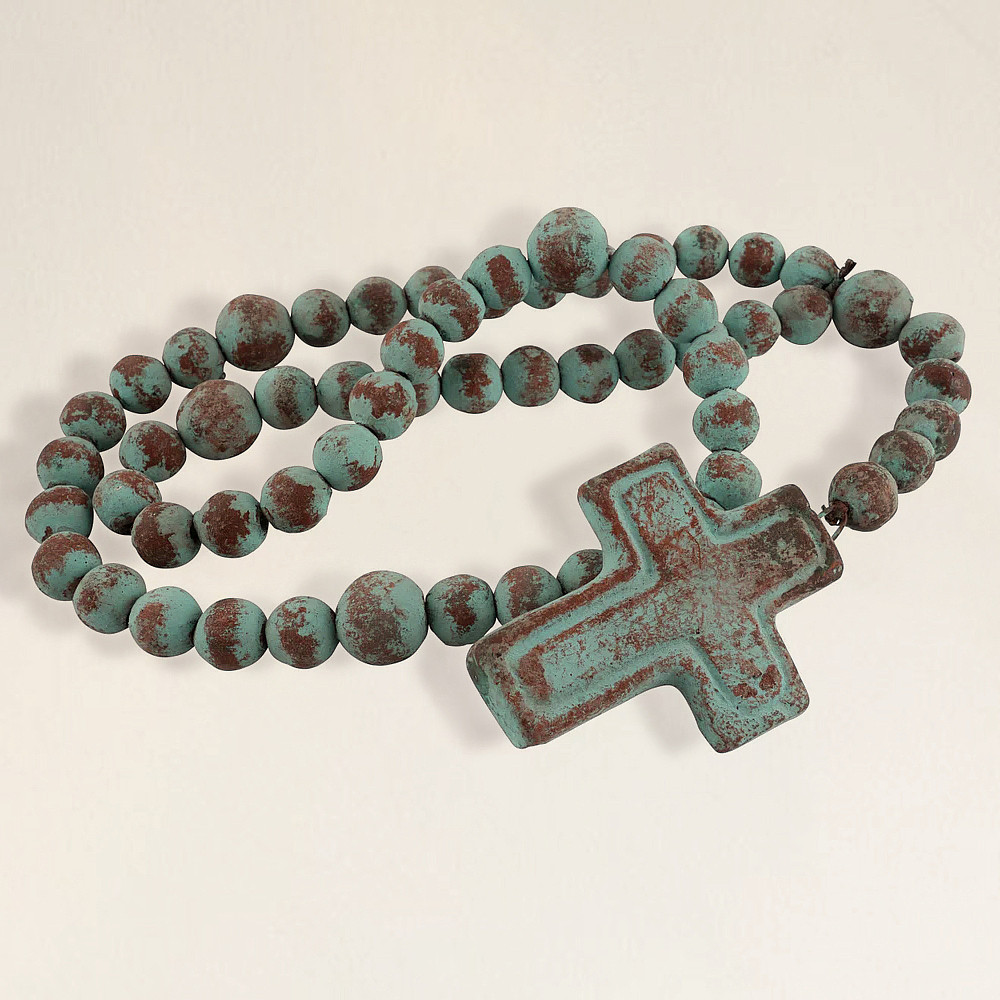 Light Blue Crystal Rosary Bracelet + Medal of Lourdes + Cross | Lourdes  Giftshop
