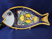 Vietri Fish Plate 