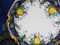 Deruta Lemon Pedestal Bowl, Deruta Lemon Bowl, Deruta Pedestal Bowl