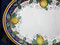 Italian Lemon Serving Platter, Deruta Alcantara Lemon Serving Platter