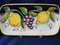 Deruta Grapes Lemons Serving Tray