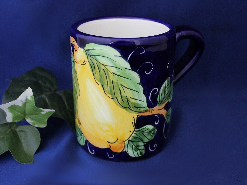 Lemon Scrolls Coffee Mug 10oz