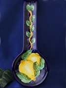 Tuscan Lemons Spoon Rest Made In Italy