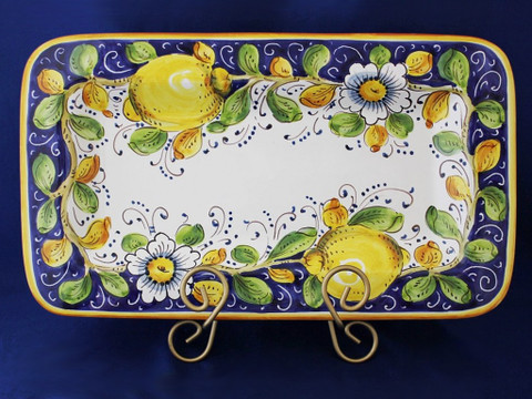 Tuscan Lemons Serving Platter
