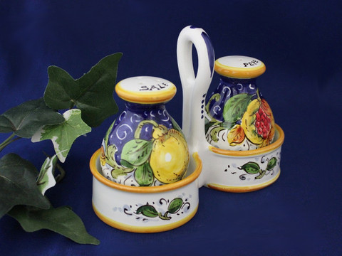 Tuscan Lemons Fruit Salt & Pepper Set