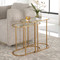 Gold Iron Nesting Tables