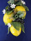 Capodimonte Lemon Grapes Wall Plaque